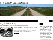 Tablet Screenshot of blog.hodomania.com